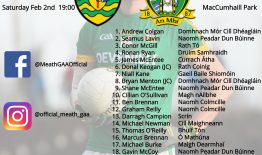 Meath Senior Football Team v Donegal